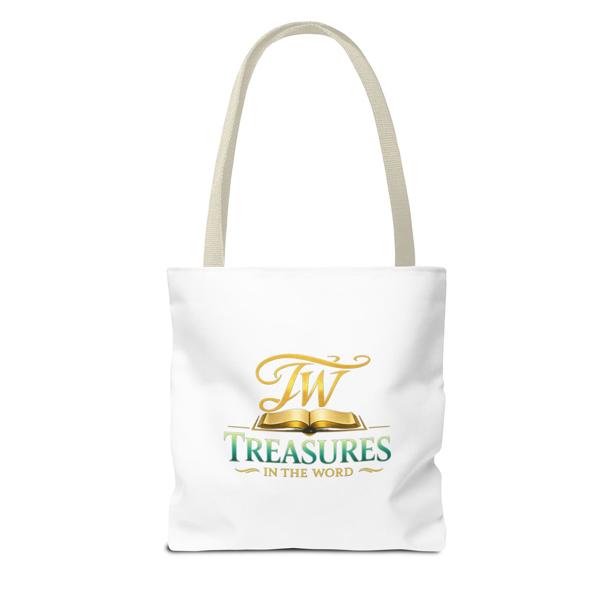Bible Study Quote Tote Bag — "Studying the Bible is not about information, it's about revelation"