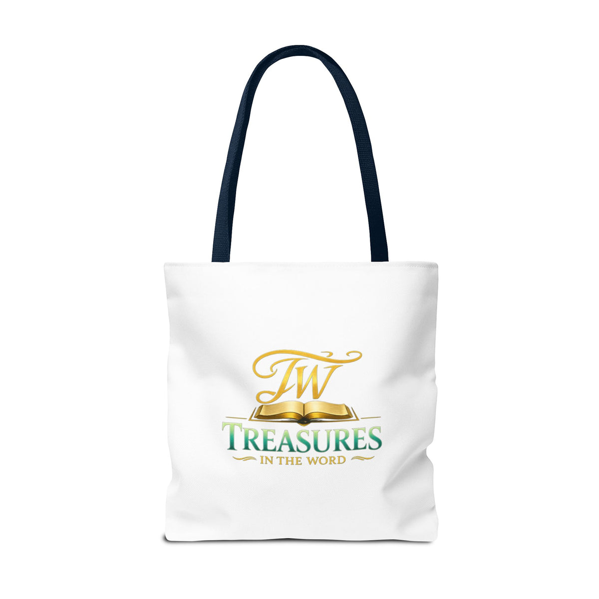 Bible Study Quote Tote Bag — "Studying the Bible is not about information, it's about revelation"
