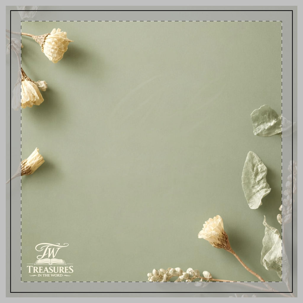 Sage Green Poly Twill Pillow — "I Have a God Who Wants to Spend Time With Me" Decorative Throw Pillow