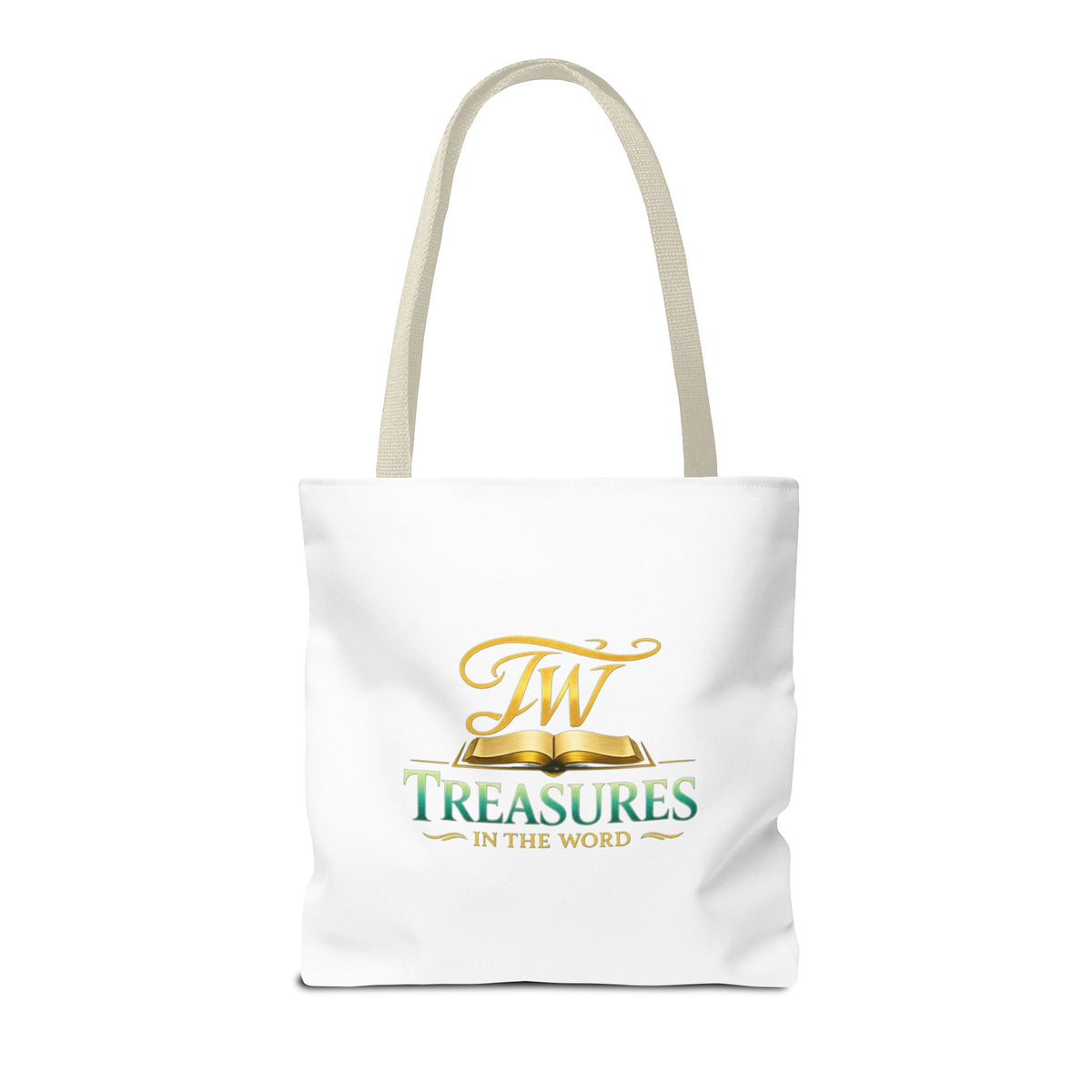 Bible Study Quote Tote Bag — "Studying the Bible is not about information, it's about revelation"