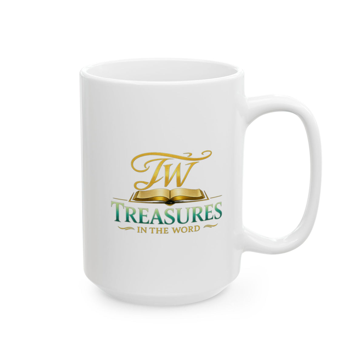 Bible Study Revelation Ceramic Mug — "Studying the Bible is not about information, it's about revelation"
